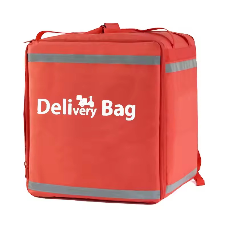 orange food delivery bag