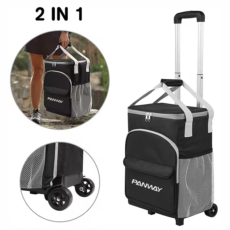 Trolley-Kühltasche 2 in 1