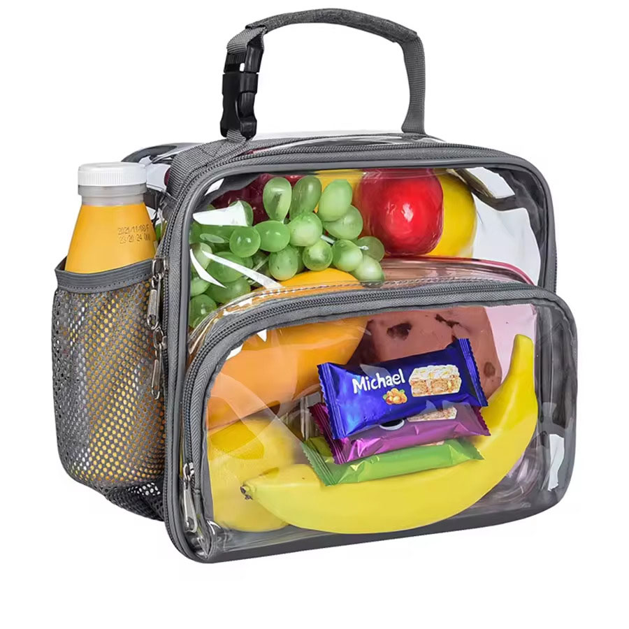 Transparent lunch bag