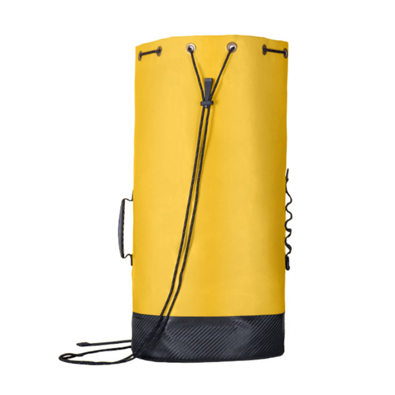 Dry backpack with adjustable shoulder straps