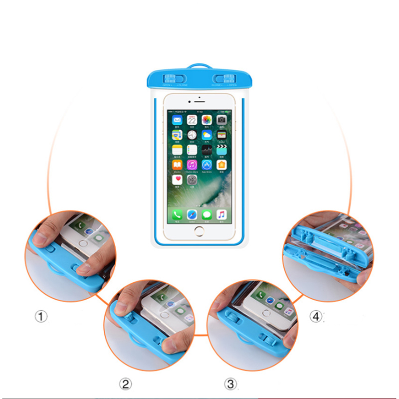 pvc waterproof Mobile Phone case