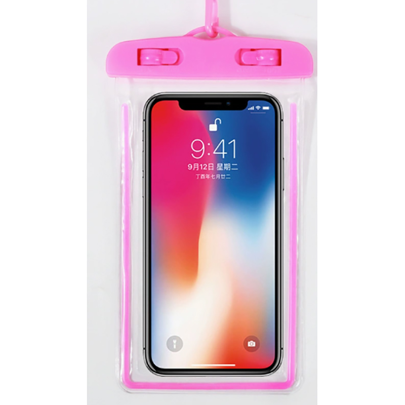 Beach waterproof phone holder