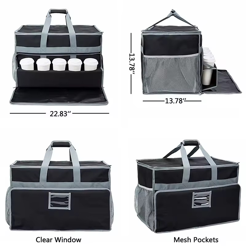 Warum eine Liefertasche mit Becherhalter für Fahrer unverzichtbar ist