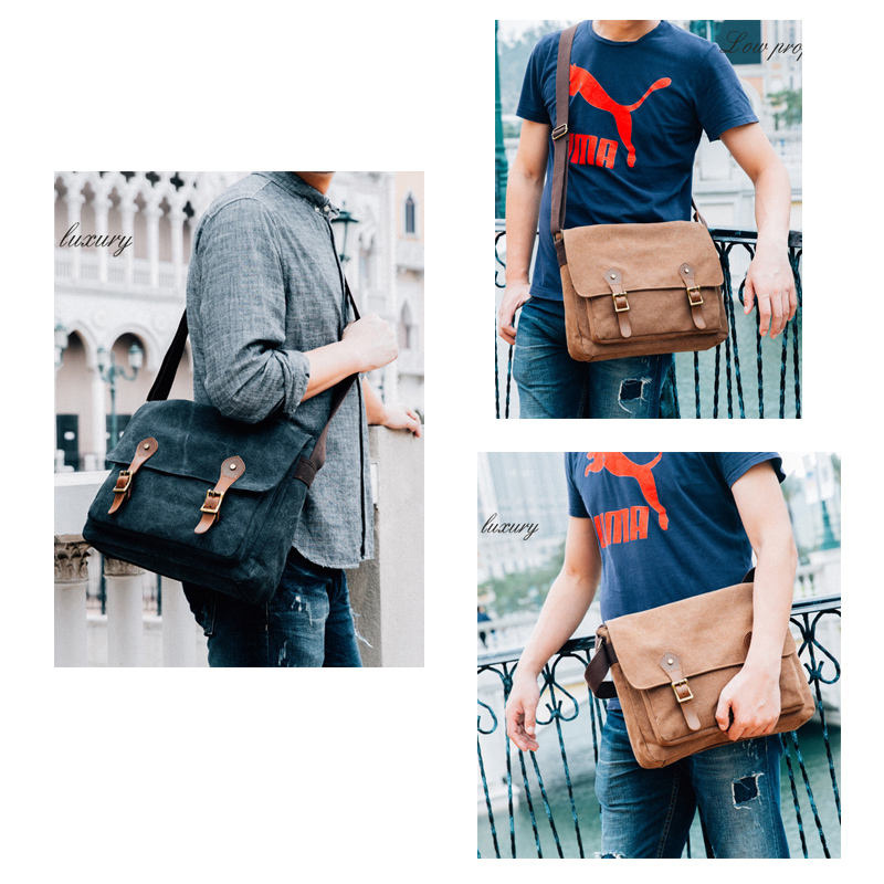 Daily commuter messenger bag