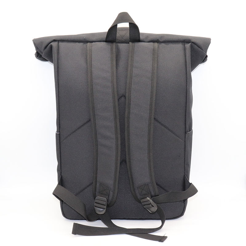 adjustable roll top design backpack
