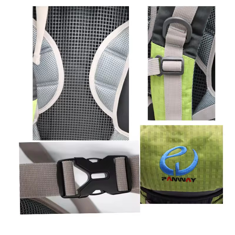 PANWAY's ergonomic backpack shoulder strap design PANWAY's ergonomic backpack shoulder strap design